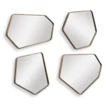 Linneah Mirrors, Gold, S/4