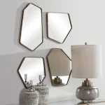 Linneah Mirrors, Gold, S/4 - Image 5