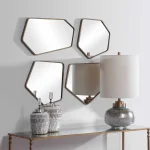 Linneah Mirrors, Gold, S/4 - Image 8