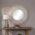 Sailor's Knot Round Mirror, White - Image 7