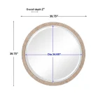 Carbet Round Mirror - Image 9
