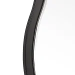 Aneta Round Mirror, Black - Image 5