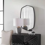 Duronia Mirror, Black - Image 4