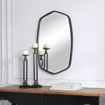 Duronia Mirror, Black - Image 8