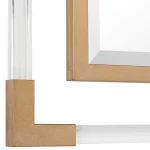 Balkan Square Mirror, Gold - Image 7