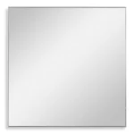 Alexo Square Mirror, Silver