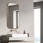 Taft Mirror, Brass - Image 4