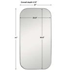 Taft Mirror, Polished Nickel - Image 8