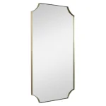 Lennox Mirror, Brass - Image 6
