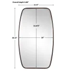 Canillo Mirror, Bronze - Image 7