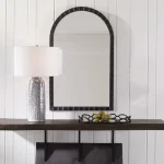 Dandridge Arch Mirror, Black - Image 3
