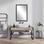 Serna Vanity Mirror, Black - Image 7