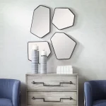 Linneah Mirrors, Black, S/4 - Image 4