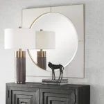Cyprus Square Mirror, White - Image 3