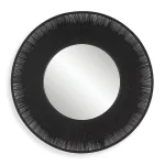 Sailor's Knot Round Mirror, Black