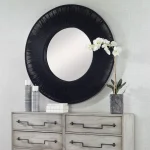 Sailor's Knot Round Mirror, Black - Image 7