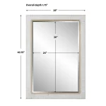 Cape Mirror, Whitewashed - Image 9