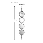 Button Mirror, Silver - Image 10