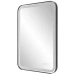 Crofton Lighted Vanity Mirror, Black - Image 7