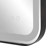 Crofton Lighted Vanity Mirror, Black - Image 8
