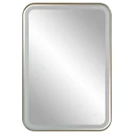Crofton Lighted Vanity Mirror, Brass - Image 6