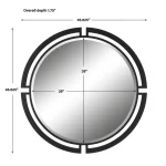 Quadrant Round Mirror - Image 7
