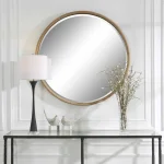 Ranchero Round Mirror, Natural - Image 4