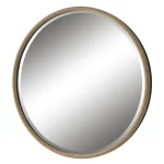 Ranchero Round Mirror, Natural - Image 5
