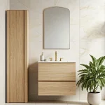 Tordera Arch Mirror, Brass - Image 4