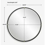 Bonded Round Mirror - Image 7