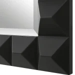 Studded Mirror, Black - Image 6