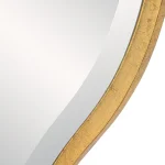 Aneta Large Round Mirror, Gold - Image 8