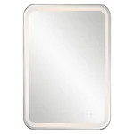 Crofton Lighted Vanity Mirror, Nickel - Image 6