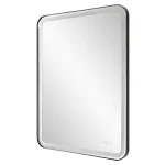 Crofton Lighted Large Mirror, Black - Image 7