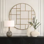 Geometric Round Mirror - Image 3