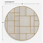 Geometric Round Mirror - Image 7
