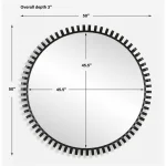 Corona Round Mirror - Image 7