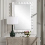 Haya Mirror, White - Image 4