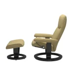 Stressless® Consul (M) Classic Base Recliner with Ottoman - Image 3