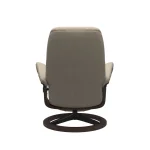 Stressless® Consul (M) Signature Base Recliner with Ottoman - Image 4
