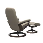 Stressless® Consul (M) Signature Base Recliner with Ottoman - Image 5