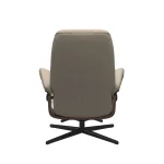 Stressless® Consul (M) Cross Base Recliner with Ottoman - Image 4