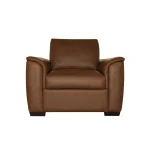 Henry Caramel Leather Chair - Image 4