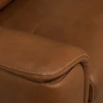 Henry Caramel Leather Chair - Image 10