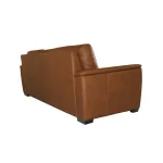 Henry Caramel Leather Sofa - Image 12