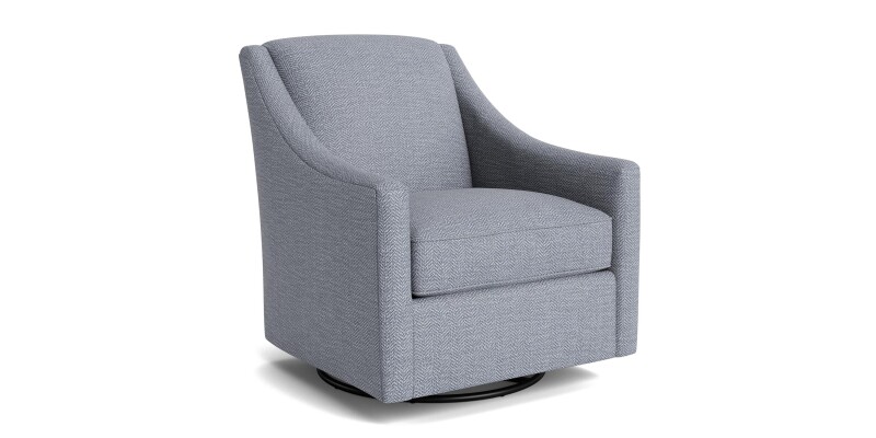 Corinna Slope Arm Swivel Chair