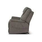 Zecliner Model 3+ Petite Fabric Power Sleep Chair with Power Headrest, Lumbar, Heat & Massage - Image 4