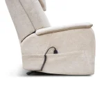 Zecliner Model 3+ Petite Fabric Power Sleep Chair with Power Headrest, Lumbar, Heat & Massage - Image 7