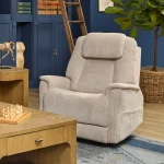 Zecliner Model 3+ Petite Fabric Power Lift Recliner with Power Headrest, Lumbar, Heat & Massage - Image 3