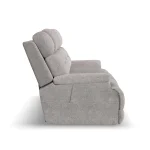 Zecliner Zofa Dove Fabric Power Sleep Sofa with Power Headrests & Lumbar - Image 4
